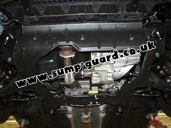 Steel sump guard for Kia Rio 2