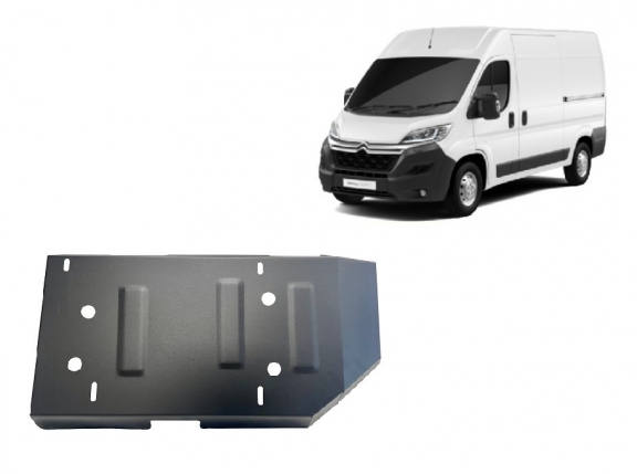 Steel AdBlue tank guard for Citroen Jumper