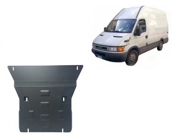 Steel sump guard for Iveco Daily 3