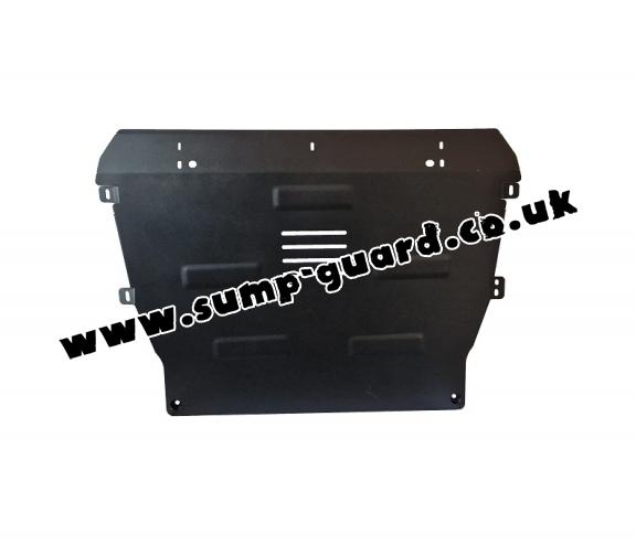 Steel sump guard for Volvo C40