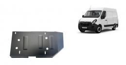 Steel AdBlue tank guard for Vauxhal Movano