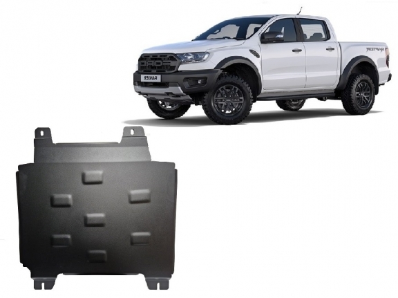 Steel gearbox guard for Ford Ranger Raptor