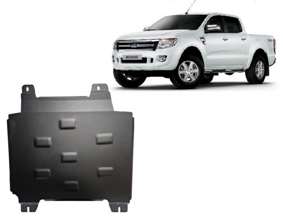 Steel gearbox guard for Ford Ranger