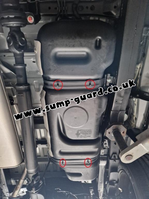 Steel fuel tank guard  for Toyota Hilux