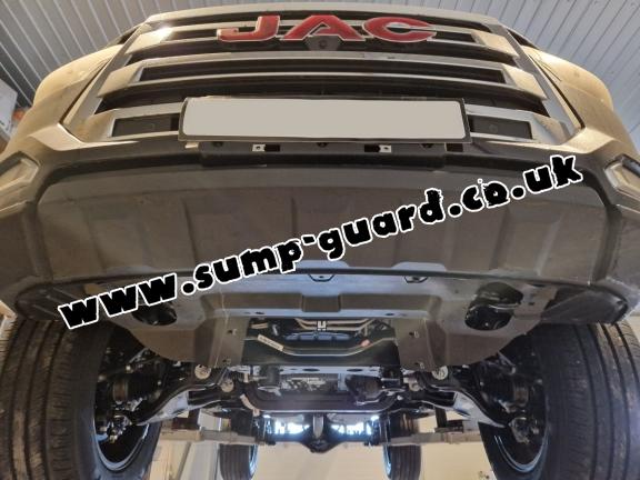 Steel sump guard for Jac T8