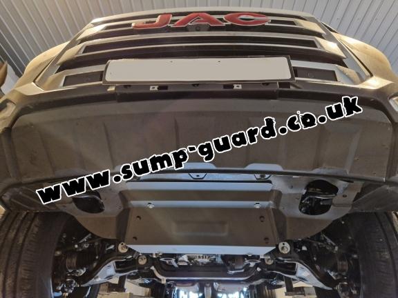 Steel sump guard for Jac T8