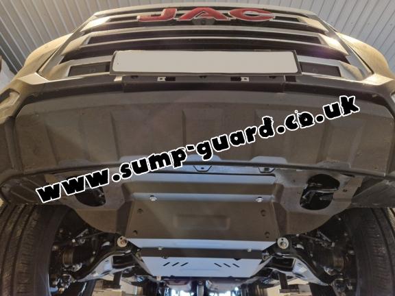 Steel sump guard for Jac T8