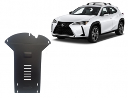 Steel catalytic converter guard/cat lock for Lexus UX