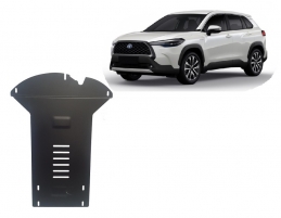 Steel catalytic converter guard/cat lock for Toyota Corolla Cross