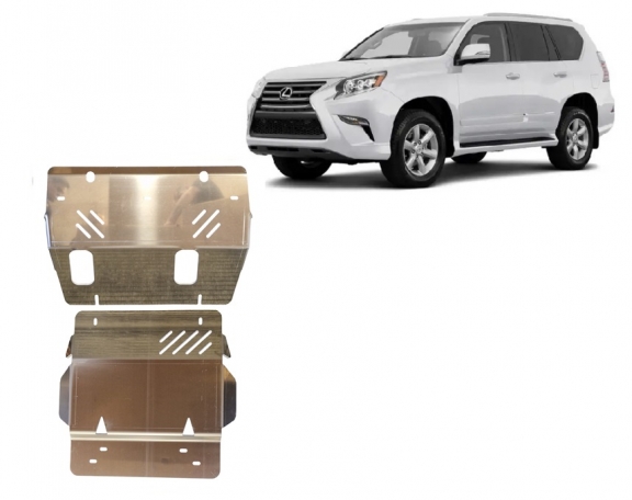 Aluminum sump guard for Lexus GX460