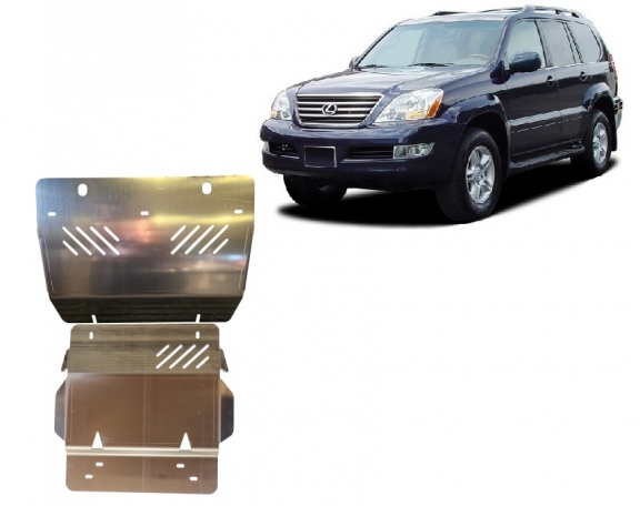 Aluminum sump guard for Lexus GX