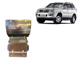 Aluminum sump guard for Toyota Land Cruiser J120
