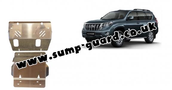 Aluminum sump guard for Toyota Land Cruiser 150