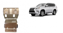 Aluminum sump guard for Lexus GX460