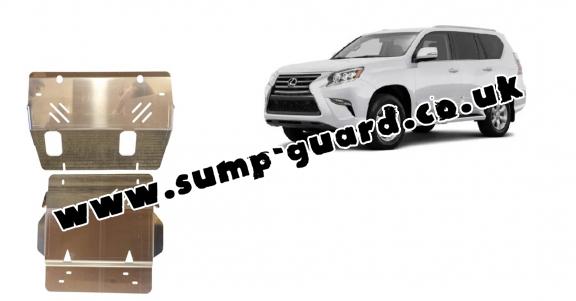 Aluminum sump guard for Lexus GX460