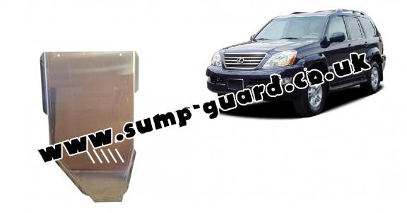 Aluminum gearbox guard for Lexus GX