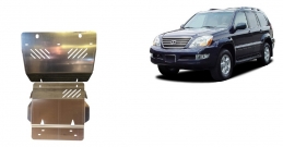 Aluminum sump guard for Lexus GX