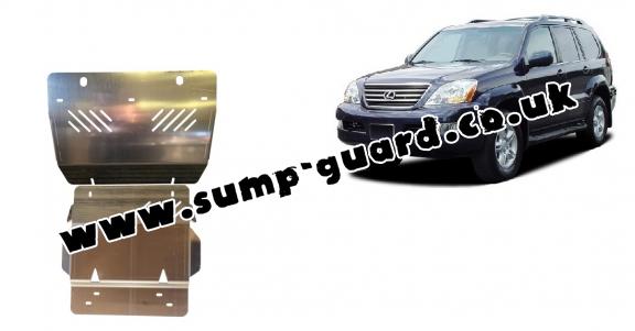 Aluminum sump guard for Lexus GX