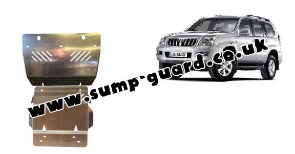 Aluminum sump guard for Toyota Land Cruiser J120