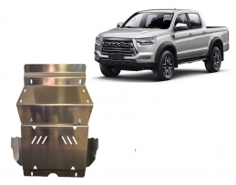 Aluminum sump guard for Jac T8