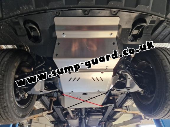 Aluminum sump guard for Jac T8