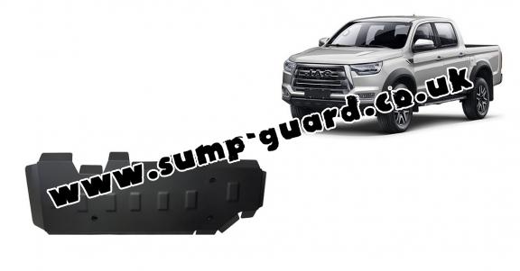 Steel fuel tank guard for Jac T8