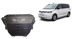 Steel sump guard for Volkswagen Transporter T7 Van