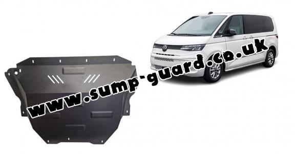 Steel sump guard for Volkswagen Transporter T7 Van