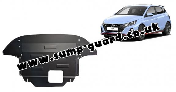 Steel sump guard for Hyundai i20