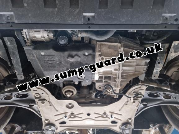 Steel sump guard for Renault Trafic