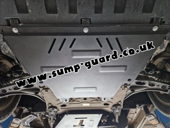 Steel sump guard for Renault Trafic