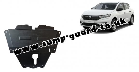 Steel sump guard for Dacia Sandero 3