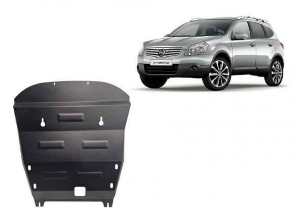 Steel sump guard for Nissan Qashqai J10