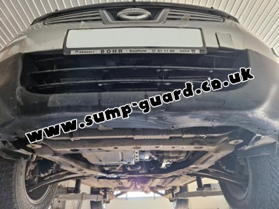 Steel sump guard for Nissan Qashqai