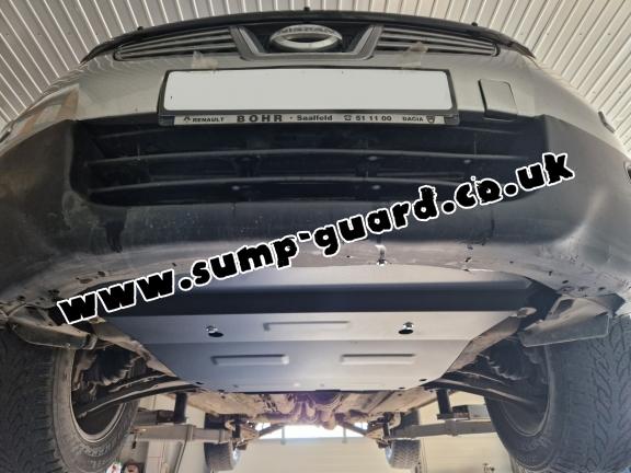 Steel sump guard for Nissan Qashqai