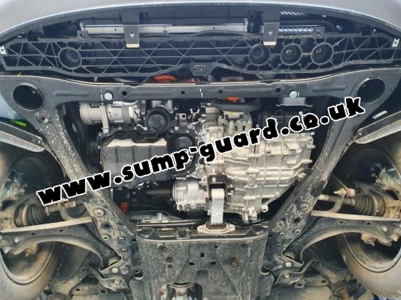 Steel sump guard for Kia Sportage