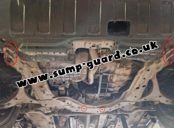 Steel sump guard for Honda CR-V