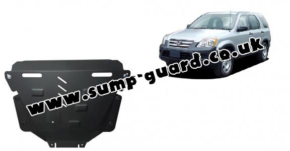 Steel sump guard for Honda CR-V