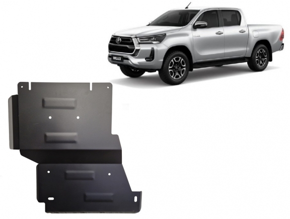 Steel differential guard for Toyota Hilux Invincible