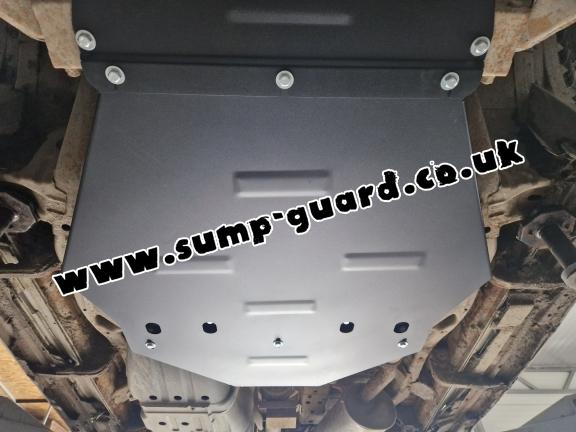 Steel gearbox guard for Mitsubishi Shogun 3 (V60, V70) Vers. 2.0