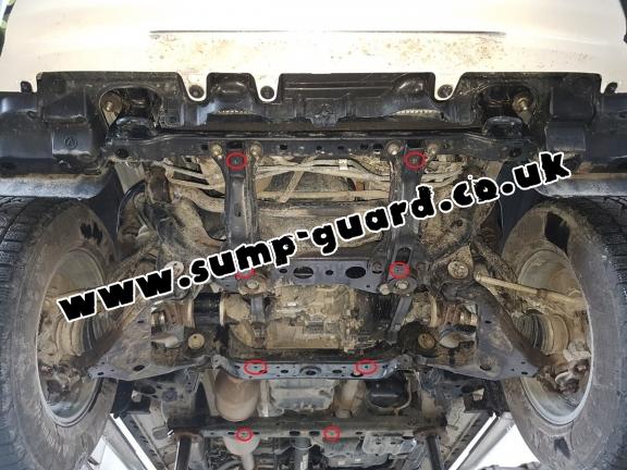 Aluminum radiator guard for Toyota Hilux Invincible