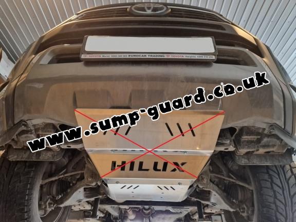 Aluminum sump guard for Toyota Hilux Invincible