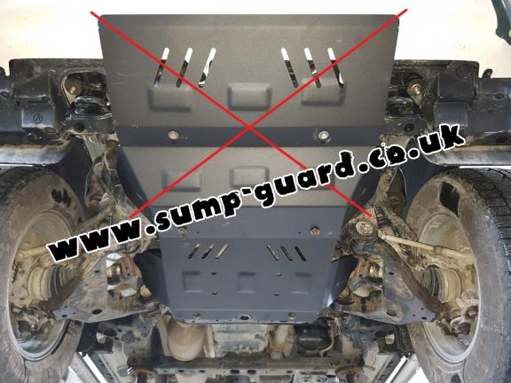 Steel sump guard for Toyota Hilux Invincible