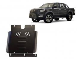 Steel gearbox guard for Evo Cross 4