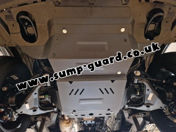 Steel sump guard for Evo Cross 4