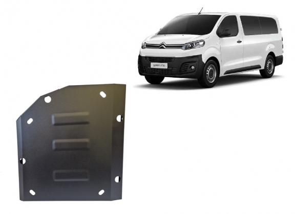 Steel AdBlue tank guard for Citroen Jumpy
