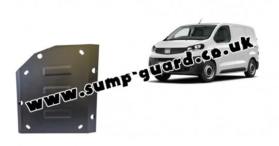 Steel AdBlue tank guard for Fiat Scudo