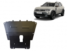 Steel sump guard for Dacia Duster - 4x2 + 4x4