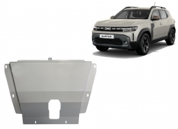 Aluminum sump guard for Dacia Duster - 4x2 +4x4