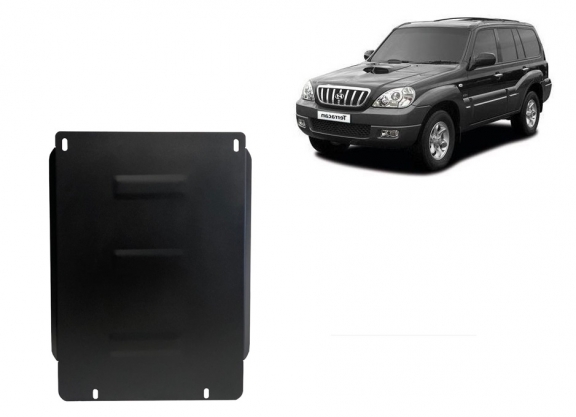 Steel gearbox guard for Hyundai Terracan